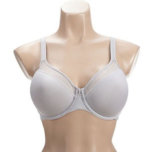✨BALI One Smooth U® Ultra Light Underwire Grey Sz 34DD Bra✨ - Picture 3 of 6